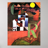 Klee - Stad R Poster (Voorkant)
