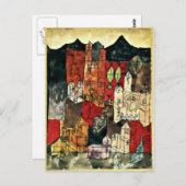 Klee - Stad van Kerken Briefkaart (Voorkant / Achterkant)