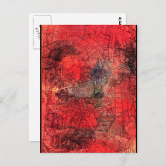 Klee - Stage Rehearsal Briefkaart (Voorkant / Achterkant)