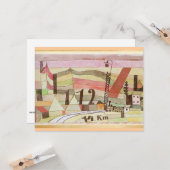 Klee - Station L, 112 Kaart (Voorkant / Achterkant in situ)