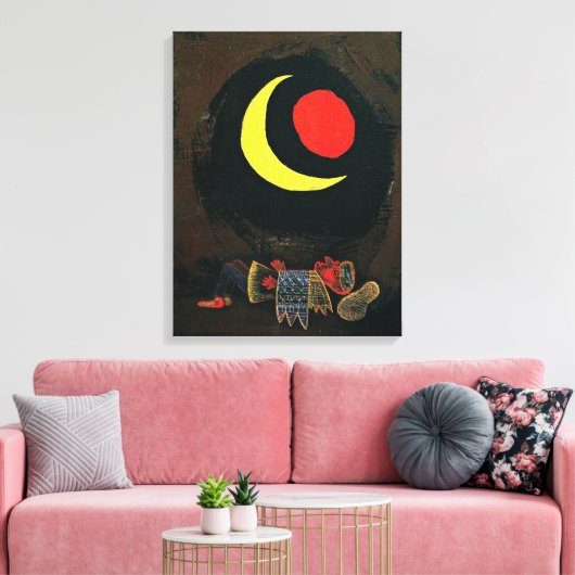 Klee - Sterke Droom Canvas Afdruk (Insitu (Woonkamer))