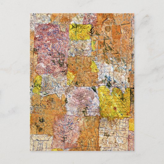 Klee - Suburban Idyll (tuinstad idyll) Briefkaart (Voorkant)