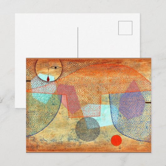 Klee - Sunset Briefkaart (Voorkant / Achterkant)