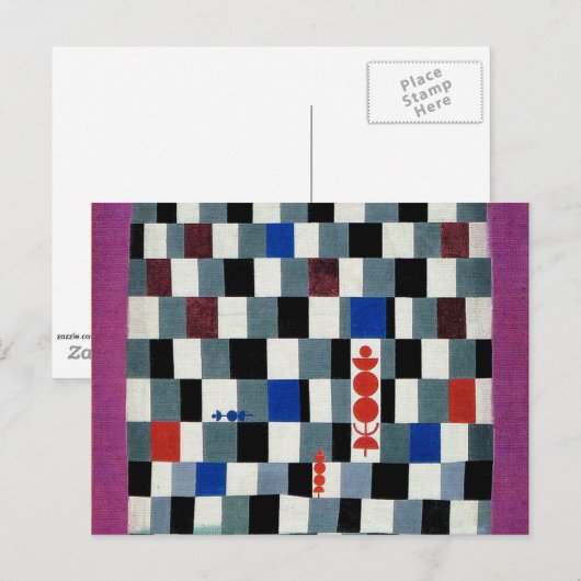 Klee - Super Chess Briefkaart (Voorkant / Achterkant)