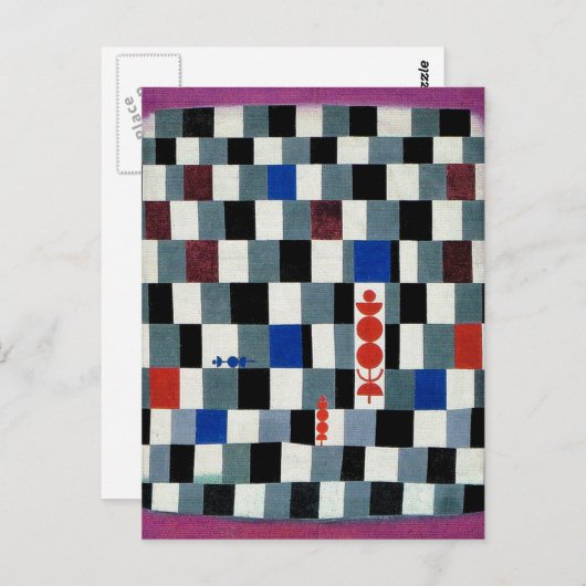 Klee - Super Chess Briefkaart (Voorkant / Achterkant)