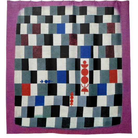 Klee - Super Chess Douchegordijn (Voorkant)