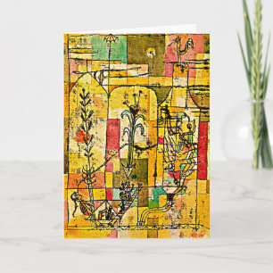 klee - Tale of Hoffmann, beroemd schilderij Kaart