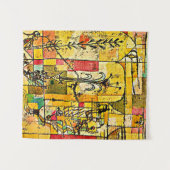 klee - Tale of Hoffmann, beroemd schilderij Wandkleed (Voorkant (horizontaal))