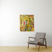 klee - Tale of Hoffmann, beroemd schilderij Wandkleed (In situ)