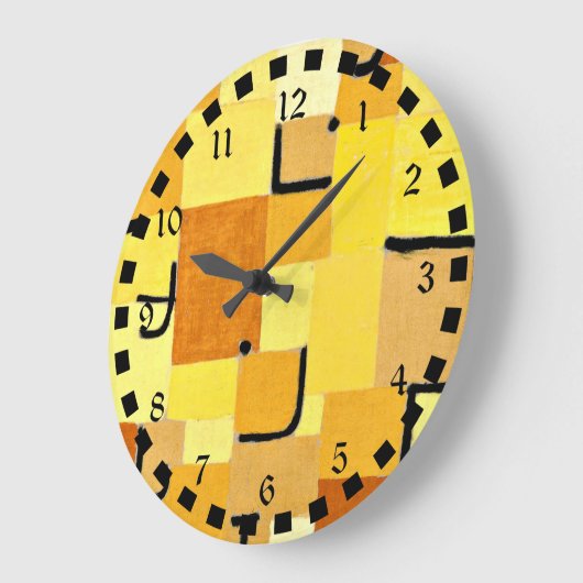 Klee - Tekens in geel Grote Klok (Hoek)