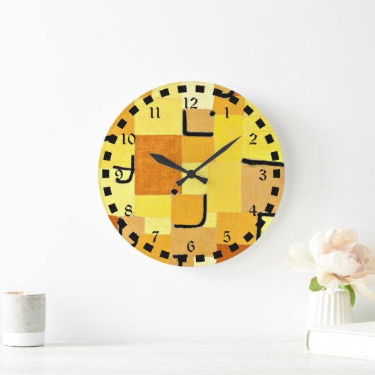 Klee - Tekens in geel Grote Klok (Huis)