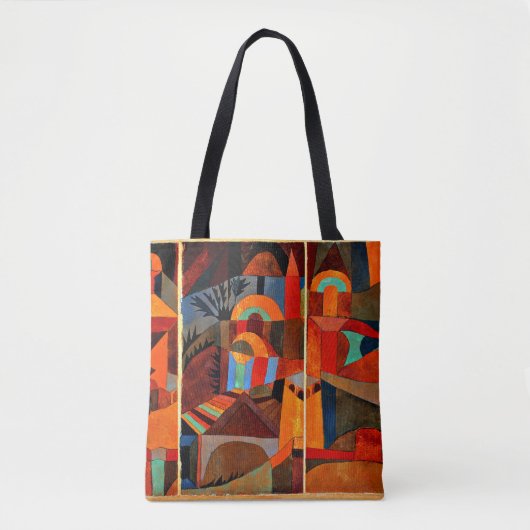 Klee - Tempeltuinen Tote Bag (Voorkant)