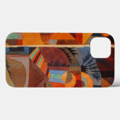 Klee Temple Gardens, kleurrijk Abstract kubisme Case-Mate iPhone Case (Achterkant (horizontaal))