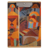 Klee Temple Gardens, kleurrijk Abstract kubisme Klembord (Voorkant)