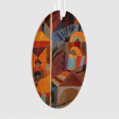 Klee Temple Gardens, kleurrijk Abstract kubisme Ornament (voorkant)