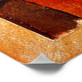 Klee - Temple Gardens, kleurrijk abstract kunstwer Poster (Hoek)