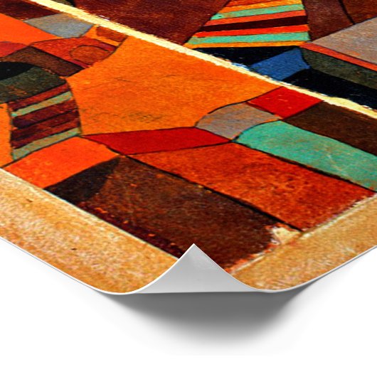 Klee - Temple Gardens Poster (Hoek)