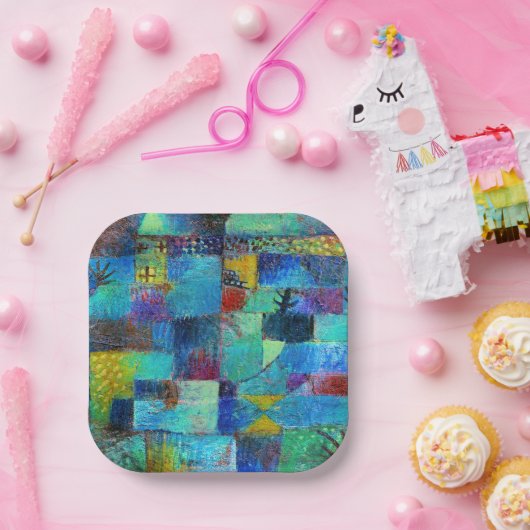 Klee - Terraced Garden Papieren Bordje (Feest)