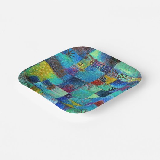 Klee - Terraced Garden Papieren Bordje (Gebogen)