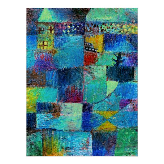 Klee - Terraced Garden Perfect Poster (Voorkant)