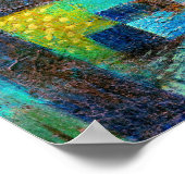 Klee - terrasvormige tuin poster (Hoek)