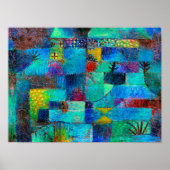 Klee - terrasvormige tuin poster (Voorkant)