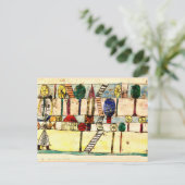 Klee - The Crazy Village Briefkaart (Staand voorkant)