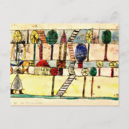 Klee - The Crazy Village Briefkaart