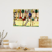 Klee - The Crazy Village Poster (Keuken)