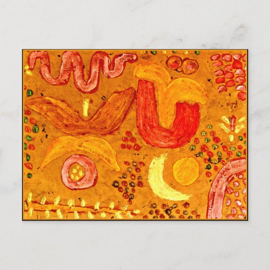 Klee - The Garden in Hot Weather Briefkaart (Voorkant)