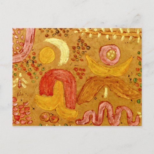 Klee - The Garden in Hot Weather Briefkaart (Voorkant)