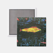 Klee - The Goldfish, 1925 kunstwerk Magneet (Voorkant / Achterkant)