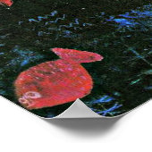 Klee - The Goldfish, 1925 kunstwerk Poster (Hoek)