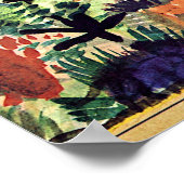 Klee - The Horse, beroemd schilderij Poster (Hoek)