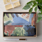 Klee - The Horse, beroemd schilderij Tissuepapier (Geschenk)