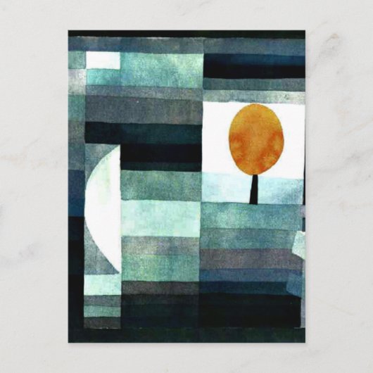 Klee - The Messenger of Autumn Briefkaart (Voorkant)