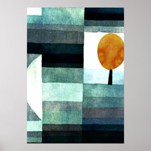 Klee - The Messenger of Autumn Poster (Voorkant)