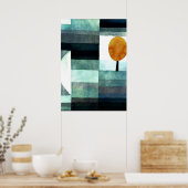 Klee - The Messenger of Autumn Poster (Keuken)