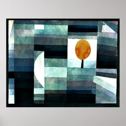 Klee - The Messenger of Autumn Poster (Voorkant)