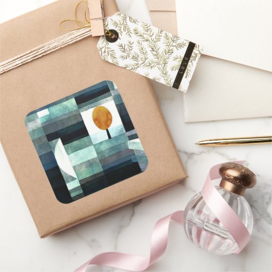 Klee - The Messenger of Autumn Vierkante Sticker (Geschenken)