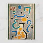 Klee - The Vase-1938 Briefkaart (Voorkant)