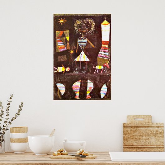 Klee - theater puppet poster (Keuken)