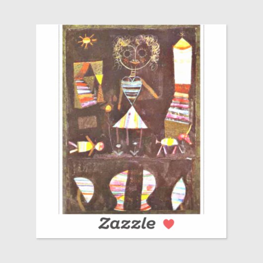 Klee - theater puppet sticker (Vel)