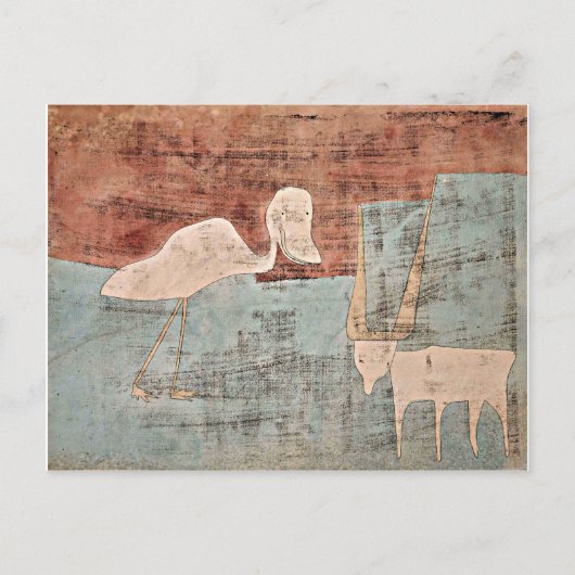 Klee - Tier Freund Schaft Briefkaart (Voorkant)