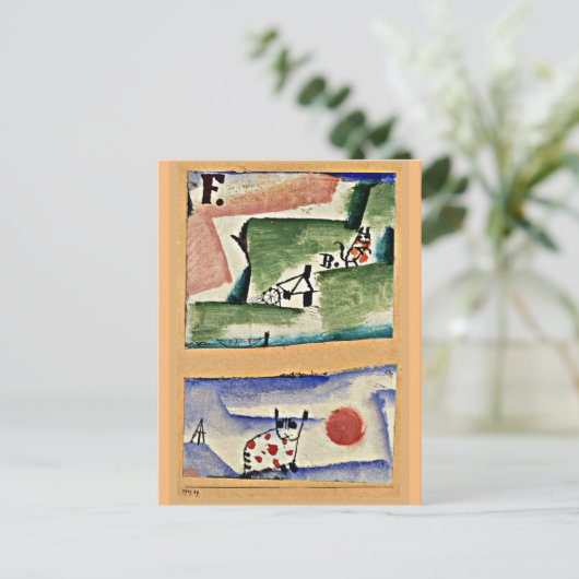 Klee - Tomcat's Turf Briefkaart (Staand voorkant)