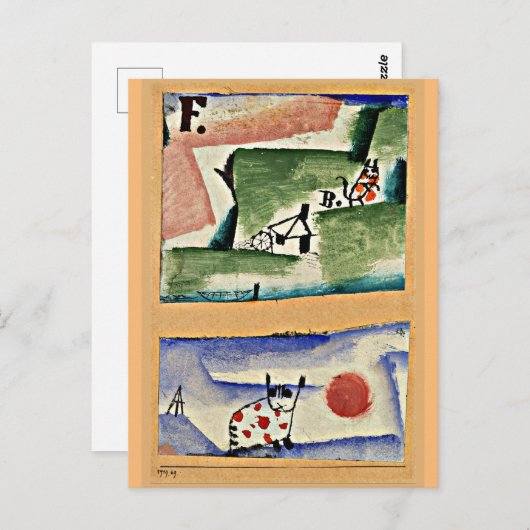 Klee - Tomcat's Turf Briefkaart (Voorkant / Achterkant)