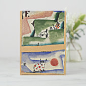 Klee - Tomcat's Turf, griezelig schilderij Kaart (Staand voorkant)