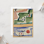 Klee - Tomcat's Turf, griezelig schilderij Kaart (Voorkant / Achterkant in situ)