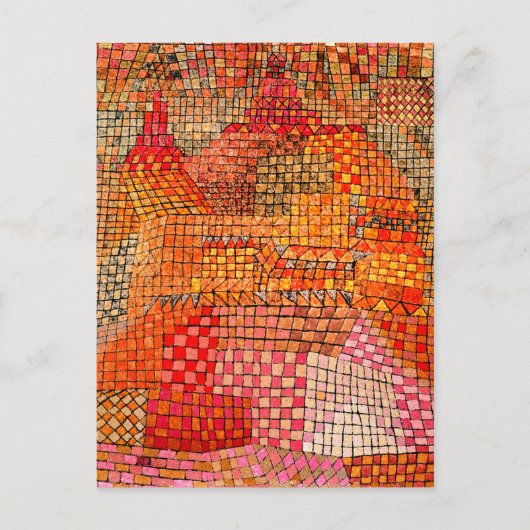 Klee - Town Castle Kr Briefkaart (Voorkant)