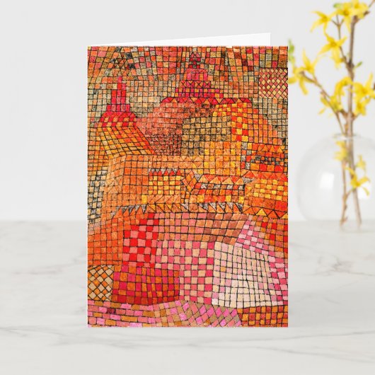 Klee - Town Castle Kr Kaart (Gele Bloem)